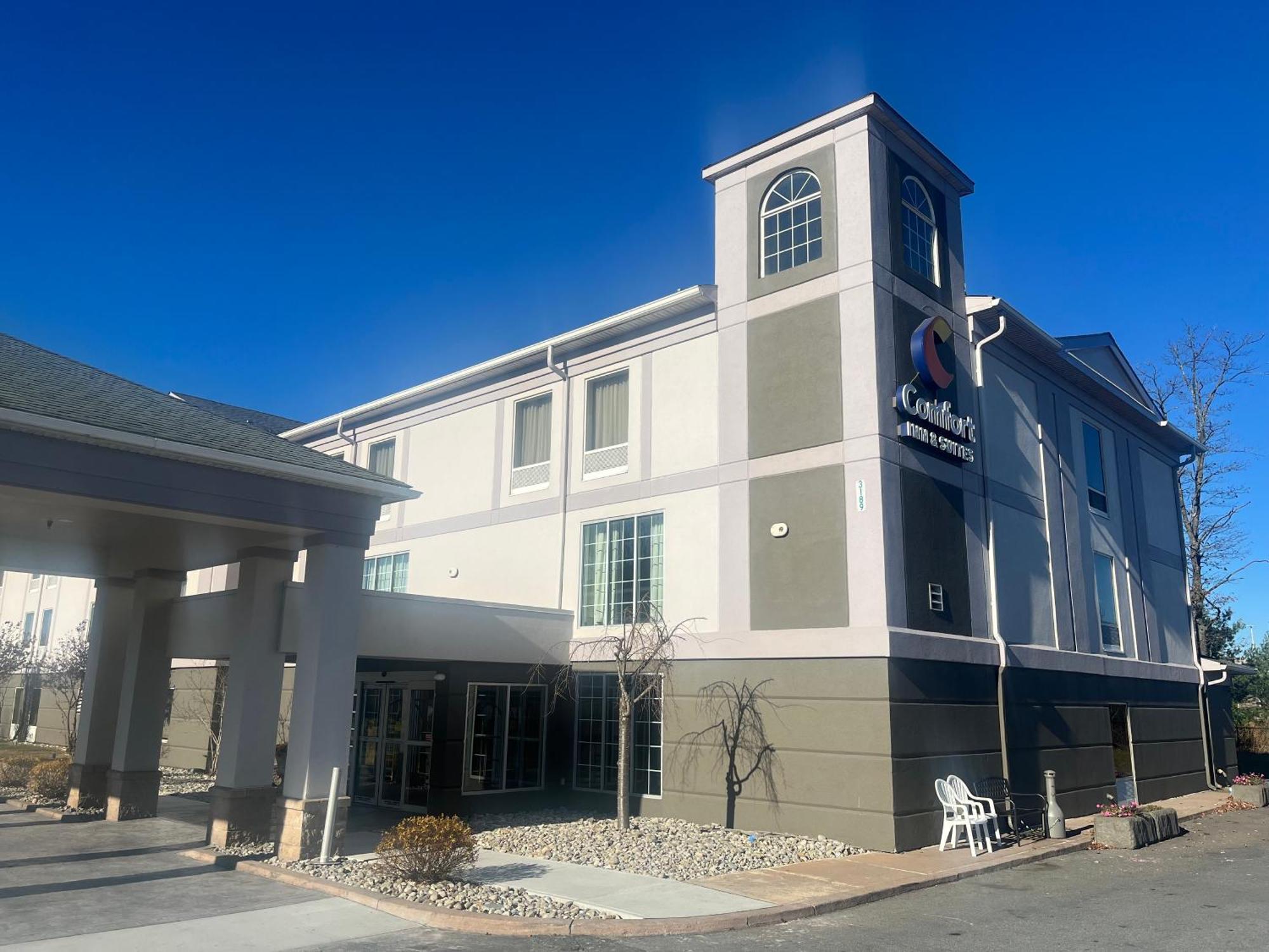 Comfort Inn & Suites Mount Pocono Exterior foto
